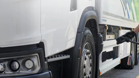 laddning av lastbil.