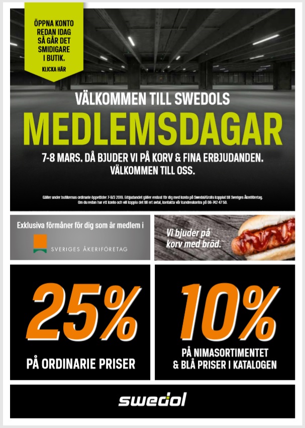 Medlemsförmåner i Sverigs Åkeriföretag