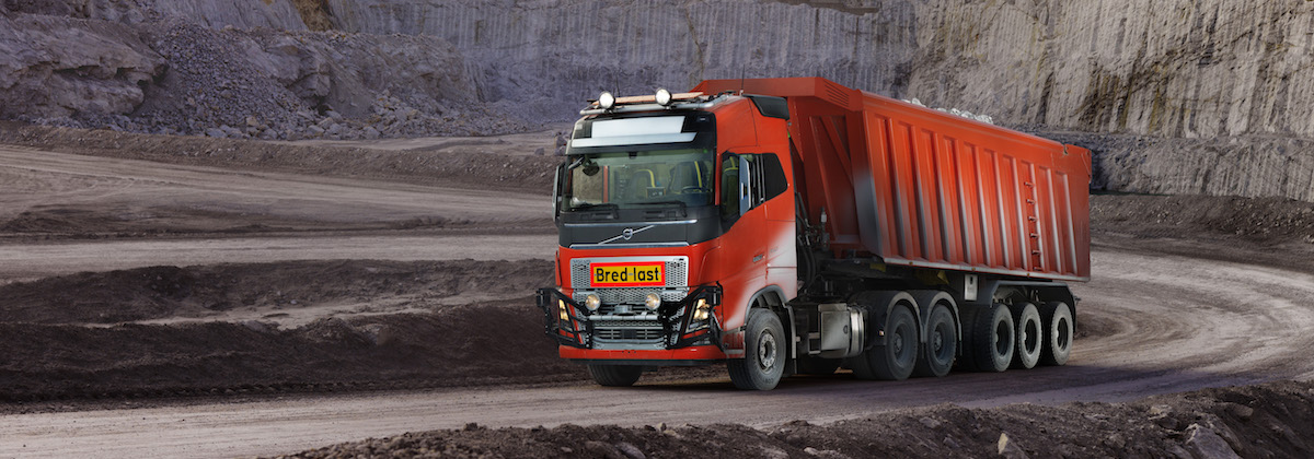 Volvo autonom lastbil.
