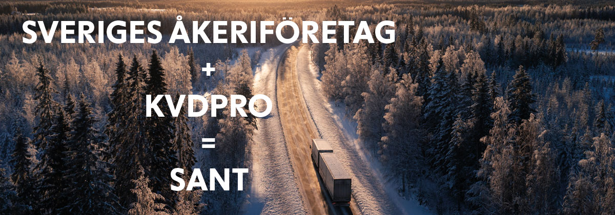 NYTT SAMARBETSAVTAL MED KDPRO Sveriges Åkeriföretag