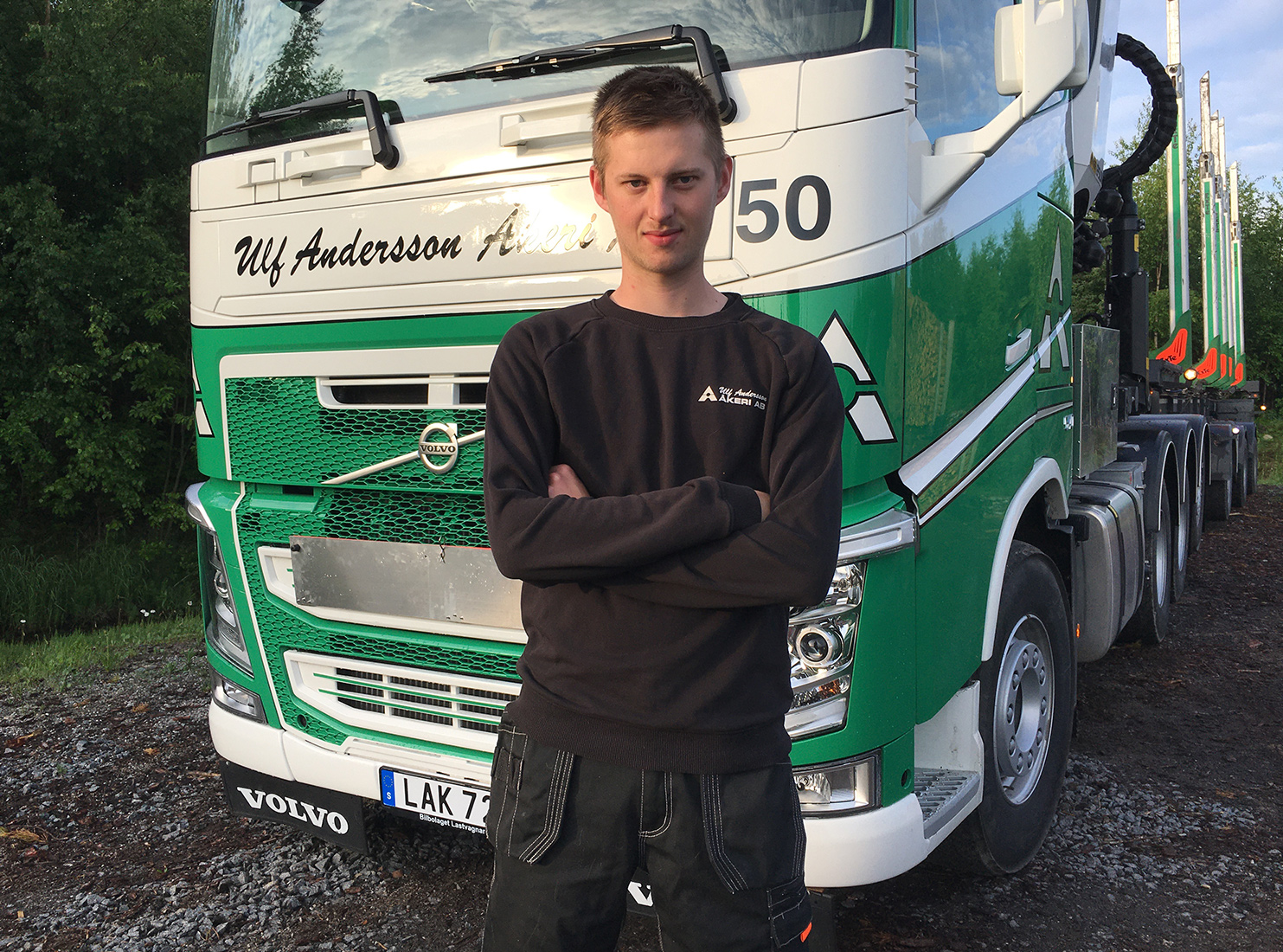 Albin Andersson - Deltagare i Svenska Truckers 2021