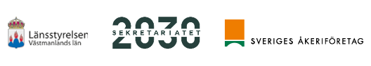 Loggor för 2030-sekretariatet, Länsstyrelsen i Västmanland och Sveriges Åkeriföretag