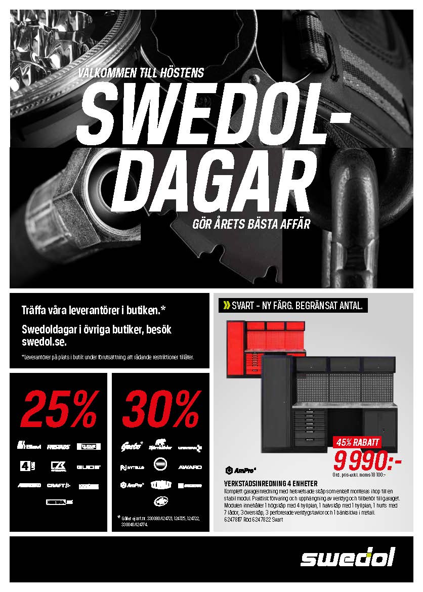Swedoldagar hösten 2021