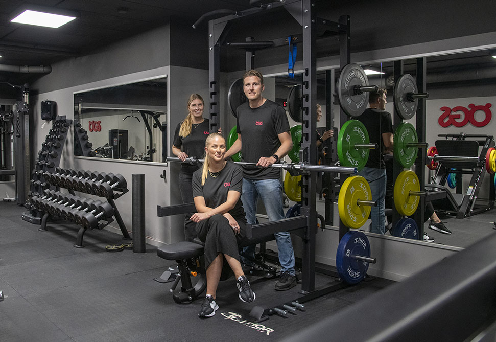 Nya generationen ÖGS i gymmet.